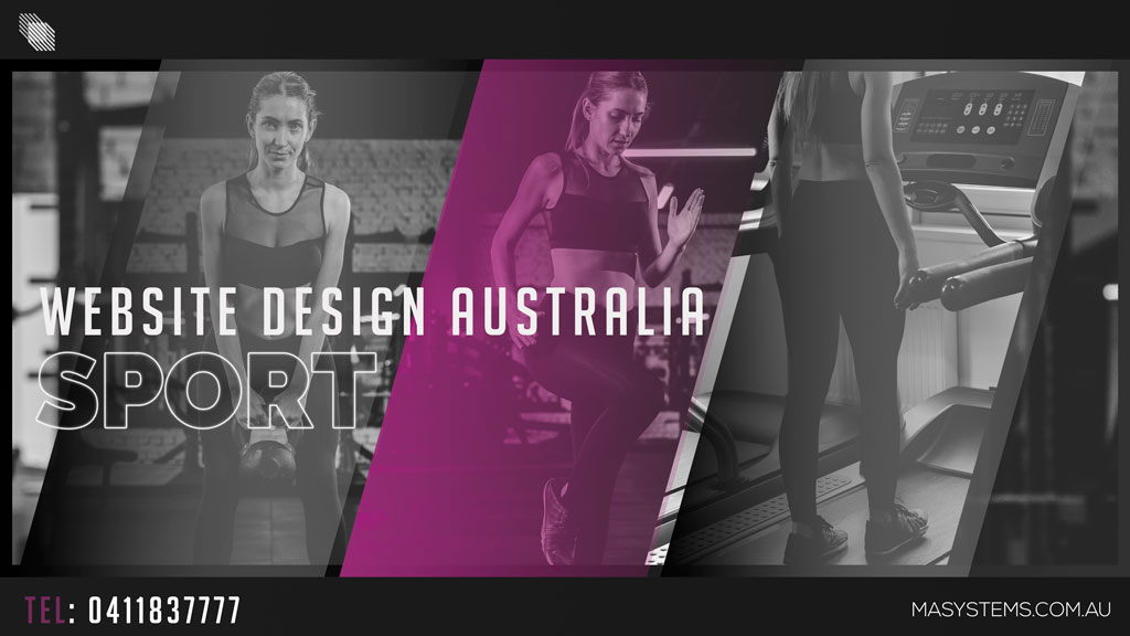 Website design for a gym