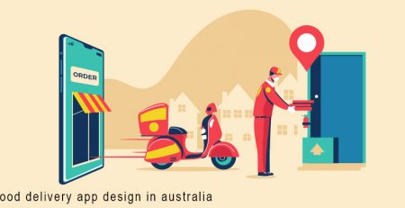 Food delivery app design in australia