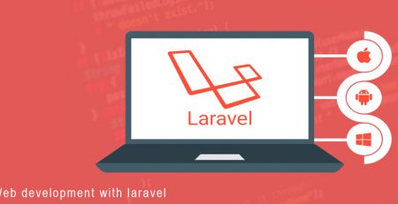 Web development with laravel
