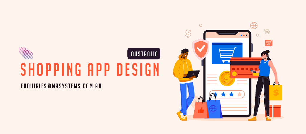 Shopping app design australia