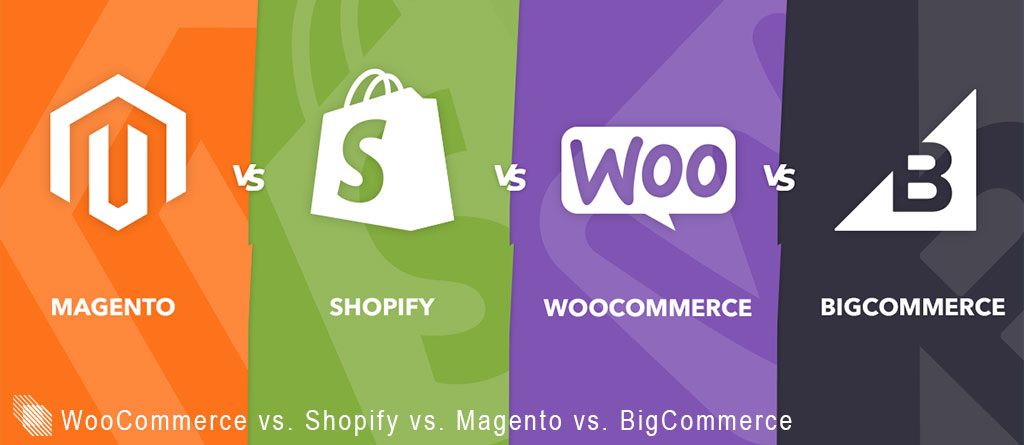 WooCommerce vs. Shopify vs. Magento vs. BigCommerce