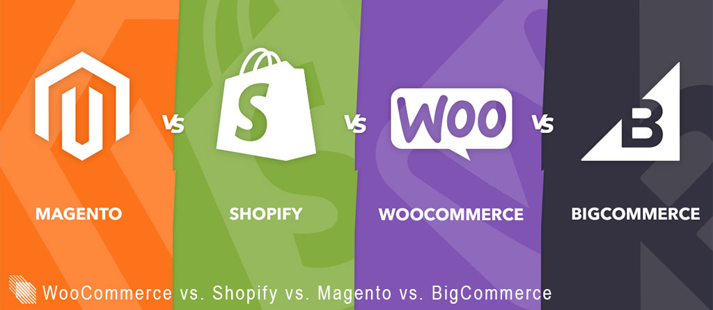 WooCommerce vs. Shopify vs. Magento vs. BigCommerce