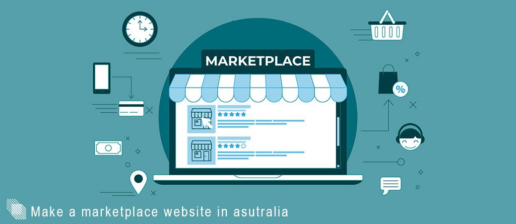 Make a marketplace website in asutralia
