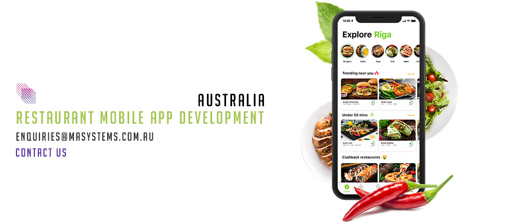 Restaurant mobile app development australia